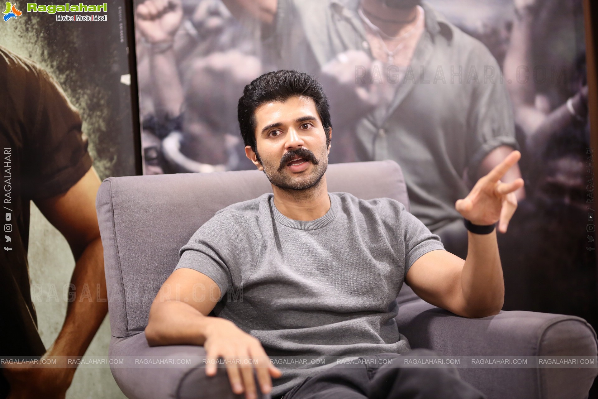 Vijay Deverakonda at Kingdom Success Interview, HD Gallery