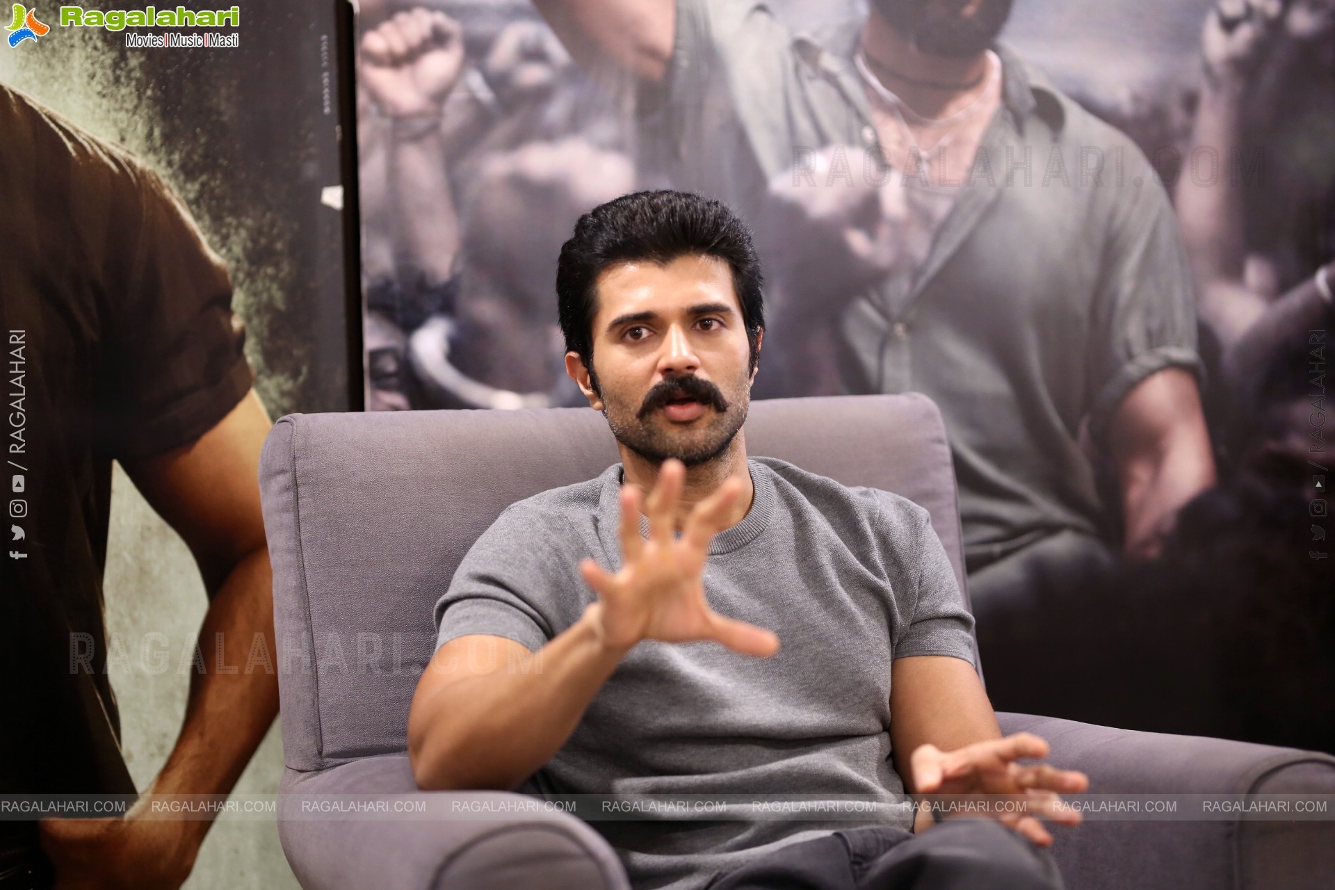 Vijay Deverakonda at Kingdom Success Interview, HD Gallery
