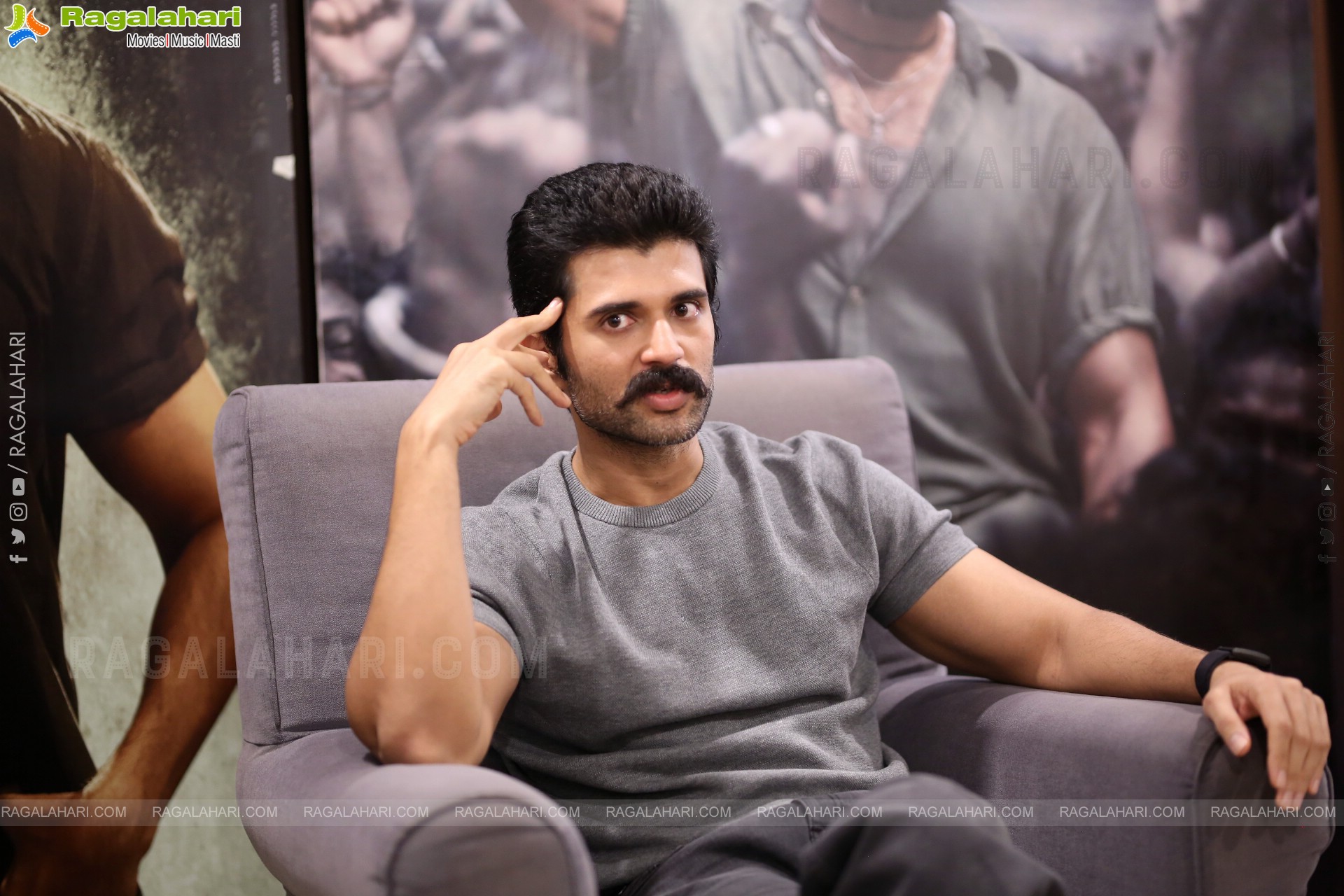 Vijay Deverakonda at Kingdom Success Interview, HD Gallery