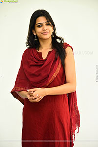 Ananthika Sanilkumar at Romanchakam Movie Interview