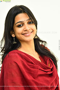 Ananthika Sanilkumar at Romanchakam Movie Interview