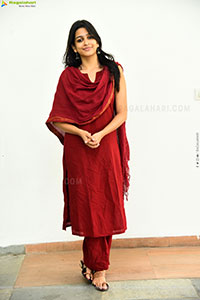 Ananthika Sanilkumar at Romanchakam Movie Interview