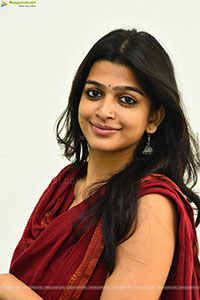 Ananthika Sanilkumar at Romanchakam Movie Interview