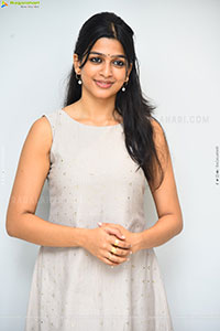 Ananthika Sanilkumar at Romanchakam Movie Press Meet