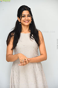 Ananthika Sanilkumar at Romanchakam Movie Press Meet