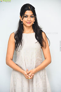 Ananthika Sanilkumar at Romanchakam Movie Press Meet