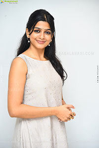 Ananthika Sanilkumar at Romanchakam Movie Press Meet