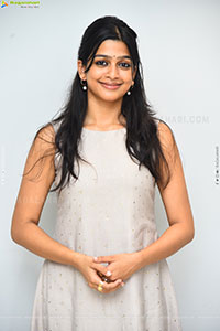 Ananthika Sanilkumar at Romanchakam Movie Press Meet