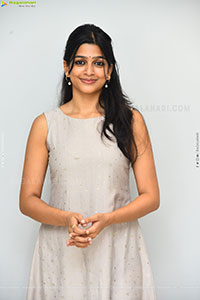 Ananthika Sanilkumar at Romanchakam Movie Press Meet