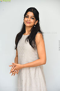 Ananthika Sanilkumar at Romanchakam Movie Press Meet