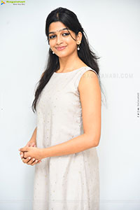 Ananthika Sanilkumar at Romanchakam Movie Press Meet