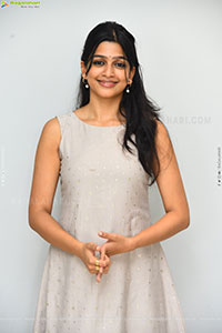 Ananthika Sanilkumar at Romanchakam Movie Press Meet