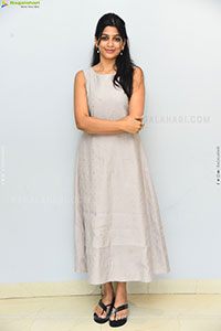 Ananthika Sanilkumar at Romanchakam Movie Press Meet