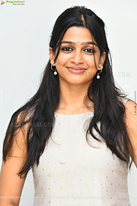 Ananthika Sanilkumar at Romanchakam Movie Press Meet