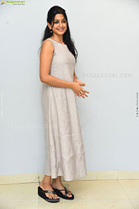 Ananthika Sanilkumar at Romanchakam Movie Press Meet