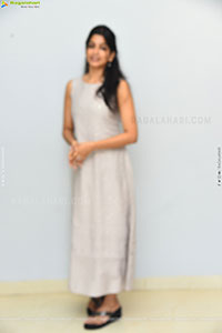 Ananthika Sanilkumar at Romanchakam Movie Press Meet