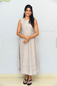 Ananthika Sanilkumar at Romanchakam Movie Press Meet