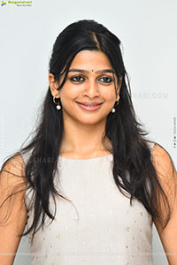 Ananthika Sanilkumar at Romanchakam Movie Press Meet