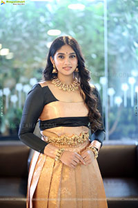 Jovika Vijaykumar at Agadha Pre Release Event