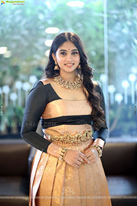Jovika Vijaykumar at Agadha Pre Release Event