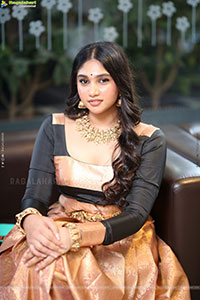 Jovika Vijaykumar at Agadha Pre Release Event