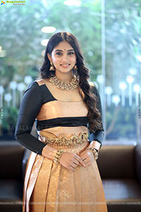 Jovika Vijaykumar at Agadha Pre Release Event