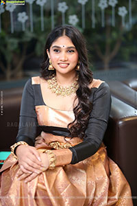 Jovika Vijaykumar at Agadha Pre Release Event