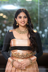 Jovika Vijaykumar at Agadha Pre Release Event