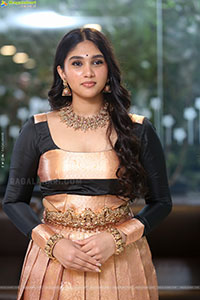 Jovika Vijaykumar at Agadha Pre Release Event
