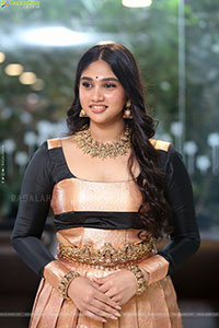 Jovika Vijaykumar at Agadha Pre Release Event