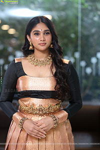 Jovika Vijaykumar at Agadha Pre Release Event
