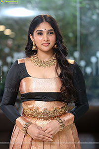 Jovika Vijaykumar at Agadha Pre Release Event