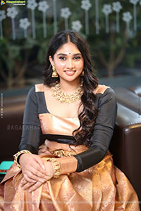 Jovika Vijaykumar at Agadha Pre Release Event