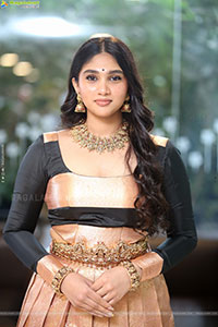 Jovika Vijaykumar at Agadha Pre Release Event