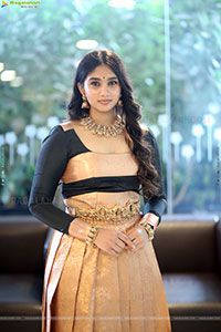Jovika Vijaykumar at Agadha Pre Release Event