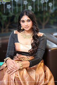Jovika Vijaykumar at Agadha Pre Release Event