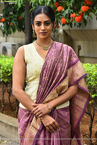 Kamakshi Bhaskarla at Agadha Trailer Launch