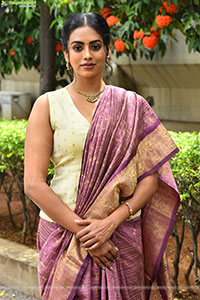 Kamakshi Bhaskarla at Agadha Trailer Launch