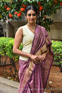 Kamakshi Bhaskarla at Agadha Trailer Launch