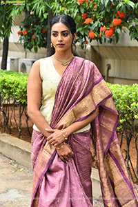 Kamakshi Bhaskarla at Agadha Trailer Launch