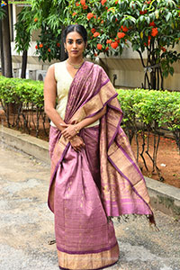 Kamakshi Bhaskarla at Agadha Trailer Launch