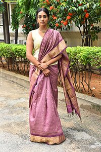 Kamakshi Bhaskarla at Agadha Trailer Launch