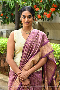 Kamakshi Bhaskarla at Agadha Trailer Launch