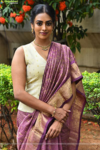 Kamakshi Bhaskarla at Agadha Trailer Launch