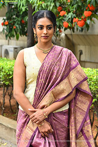 Kamakshi Bhaskarla at Agadha Trailer Launch