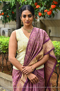 Kamakshi Bhaskarla at Agadha Trailer Launch