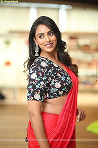 Kamakshi Bhaskarla at Agadha Movie Interview, HD Gallery