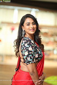 Kamakshi Bhaskarla at Agadha Movie Interview, HD Gallery