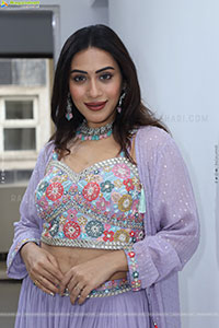 Preethi Singh stills in Lavender Lehenga Choli