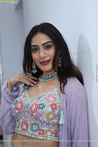 Preethi Singh stills in Lavender Lehenga Choli